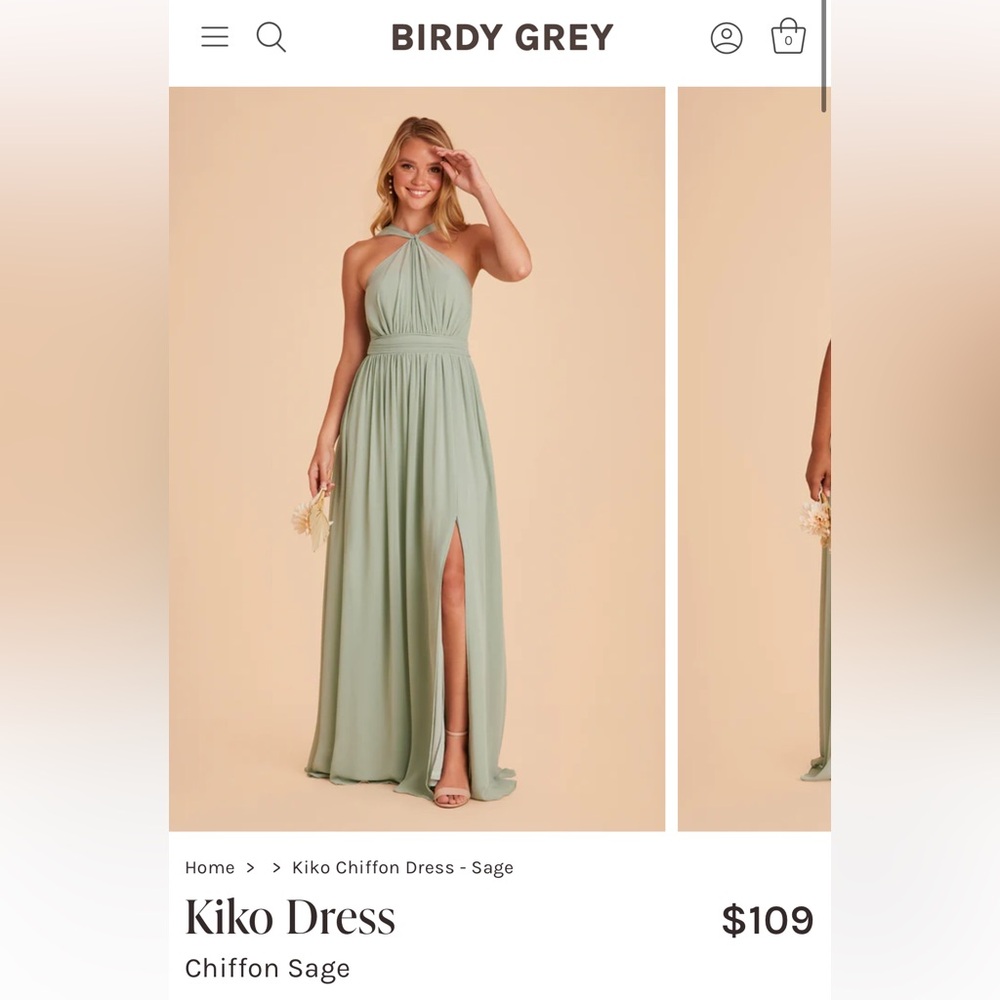Birdy Grey Sage Kiko Bridesmaid Dress
